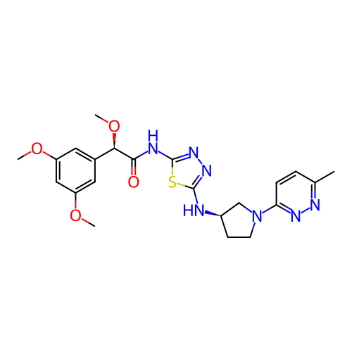 Chemical structure of BindingDB Monomer ID 416651