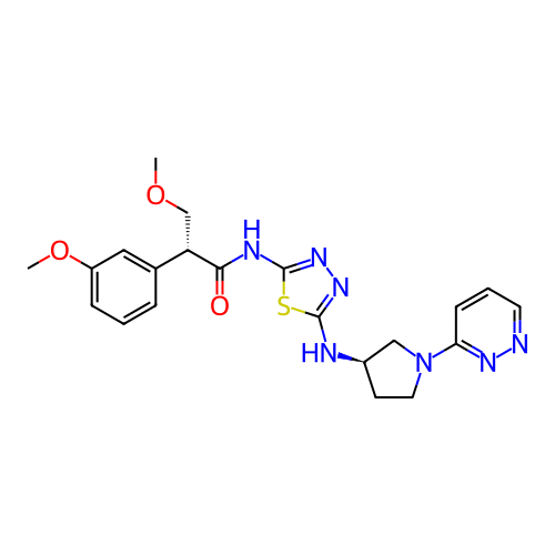 Chemical structure of BindingDB Monomer ID 416652
