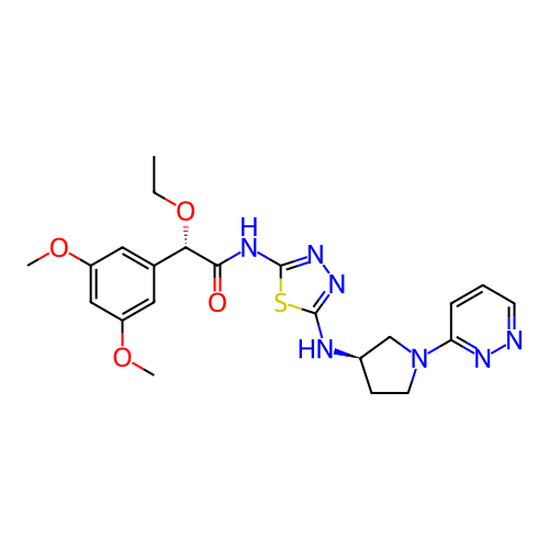 Chemical structure of BindingDB Monomer ID 416654