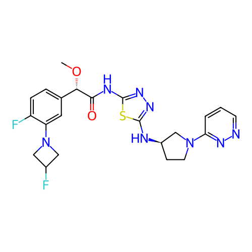 Chemical structure of BindingDB Monomer ID 416657