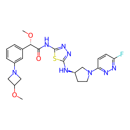 Chemical structure of BindingDB Monomer ID 416661