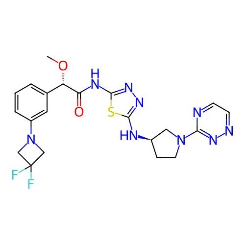 Chemical structure of BindingDB Monomer ID 416672