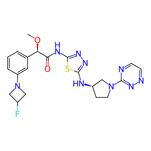 Chemical structure of BindingDB Monomer ID 416675