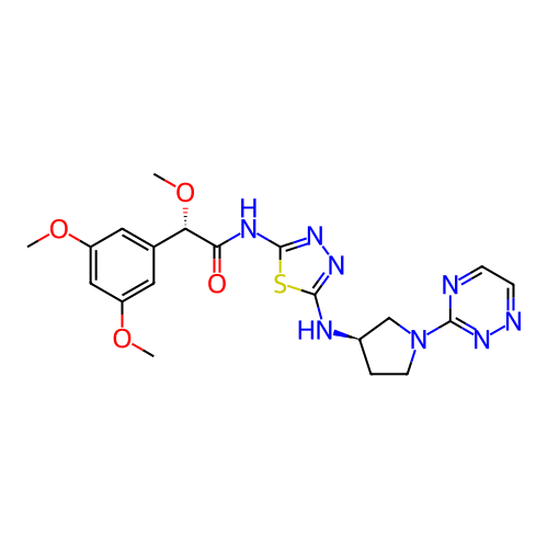 Chemical structure of BindingDB Monomer ID 416676