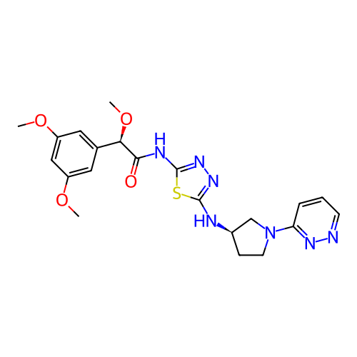 Chemical structure of BindingDB Monomer ID 416687