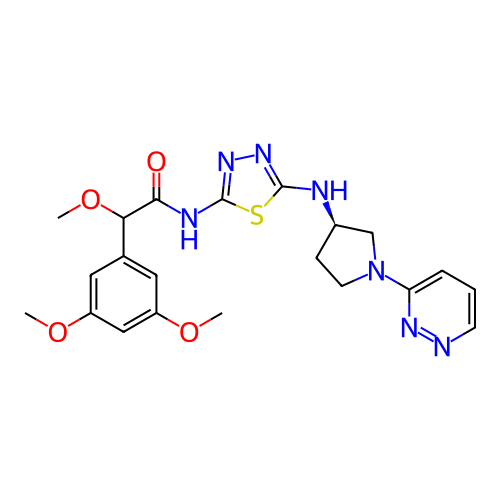 Chemical structure of BindingDB Monomer ID 416690