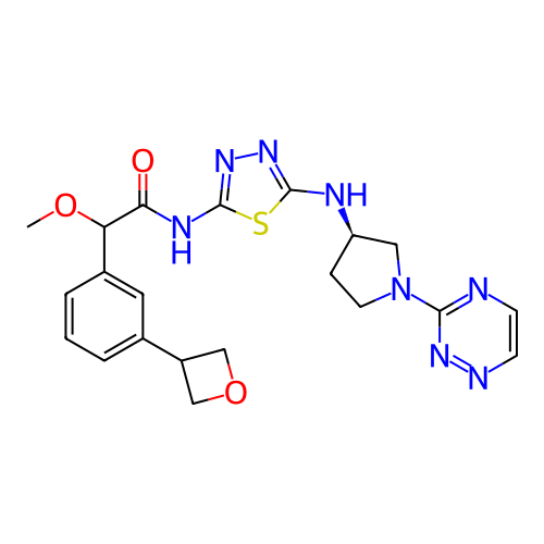 Chemical structure of BindingDB Monomer ID 416691