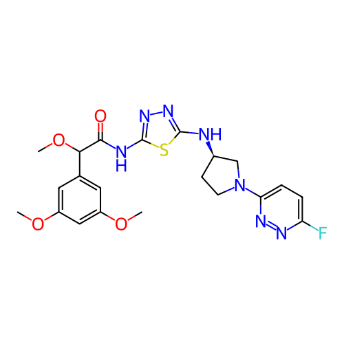 Chemical structure of BindingDB Monomer ID 416693