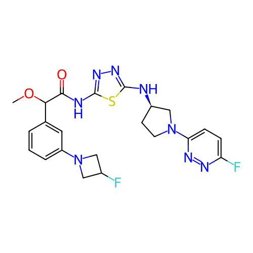 Chemical structure of BindingDB Monomer ID 416694