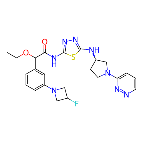 Chemical structure of BindingDB Monomer ID 416698