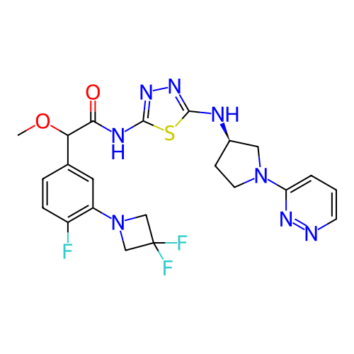 Chemical structure of BindingDB Monomer ID 416704