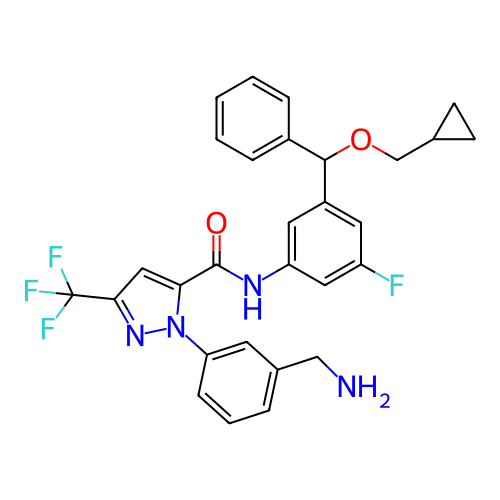 Chemical structure of BindingDB Monomer ID 416736