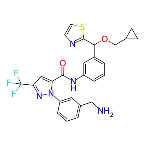 Chemical structure of BindingDB Monomer ID 416745