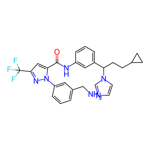 Chemical structure of BindingDB Monomer ID 416757