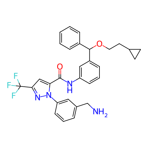 Chemical structure of BindingDB Monomer ID 416766