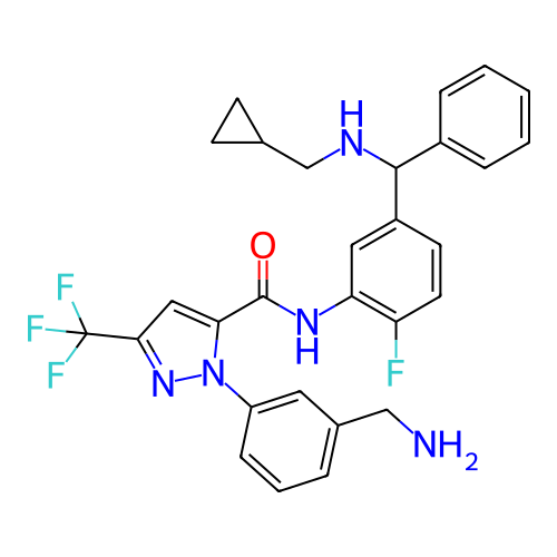 Chemical structure of BindingDB Monomer ID 416773