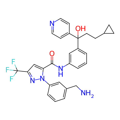 Chemical structure of BindingDB Monomer ID 416774