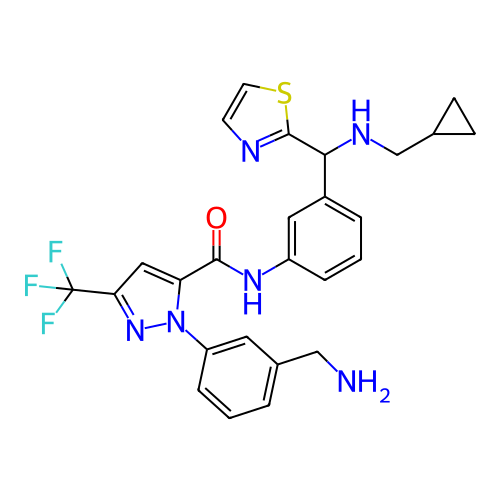 Chemical structure of BindingDB Monomer ID 416780