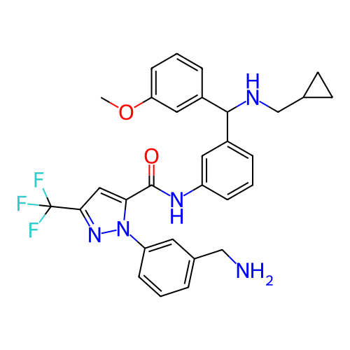 Chemical structure of BindingDB Monomer ID 416782