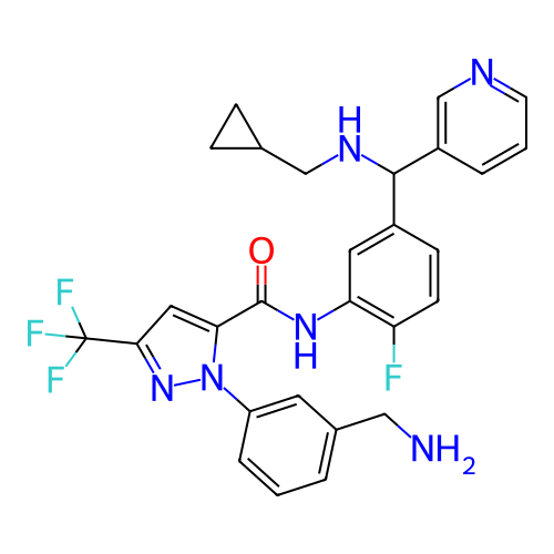 Chemical structure of BindingDB Monomer ID 416784