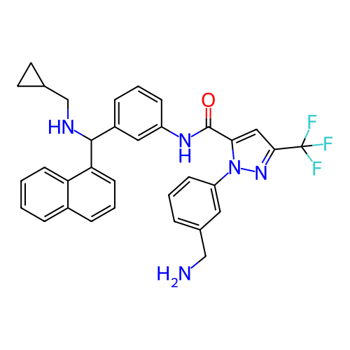 Chemical structure of BindingDB Monomer ID 416786
