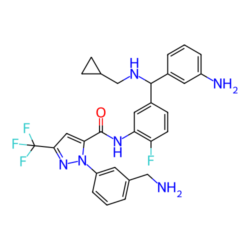 Chemical structure of BindingDB Monomer ID 416792
