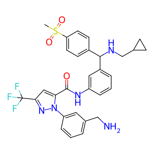 Chemical structure of BindingDB Monomer ID 416795