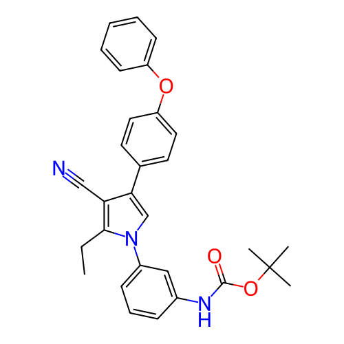Chemical structure of BindingDB Monomer ID 416801
