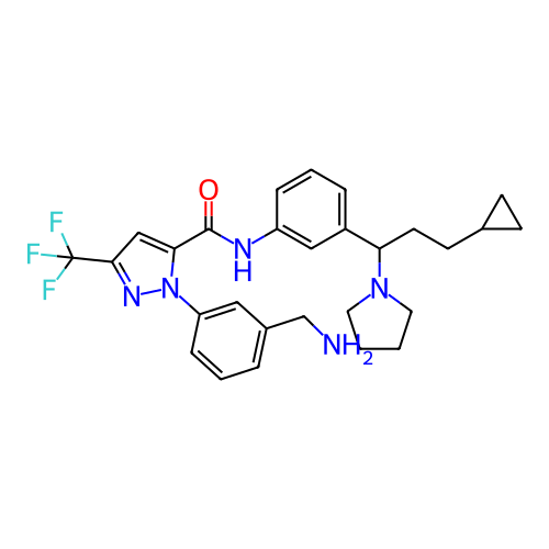 Chemical structure of BindingDB Monomer ID 416805