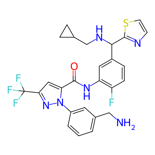 Chemical structure of BindingDB Monomer ID 416815