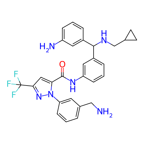 Chemical structure of BindingDB Monomer ID 416821