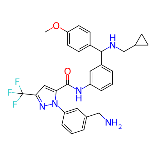 Chemical structure of BindingDB Monomer ID 416834