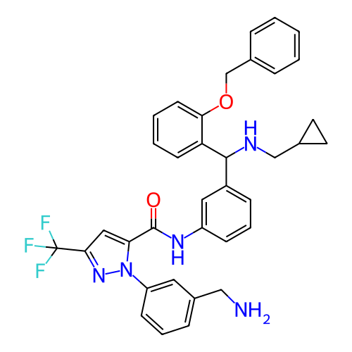 Chemical structure of BindingDB Monomer ID 416840