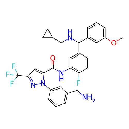 Chemical structure of BindingDB Monomer ID 416842