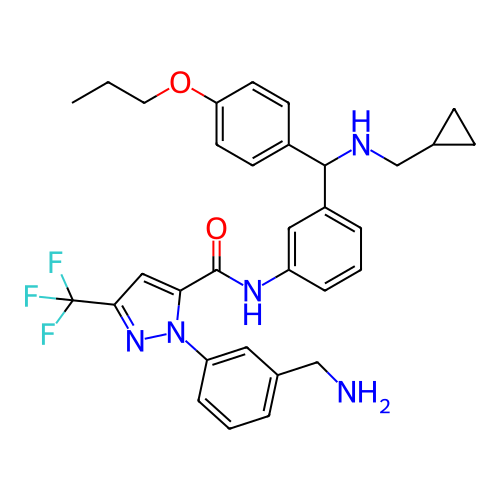 Chemical structure of BindingDB Monomer ID 416850