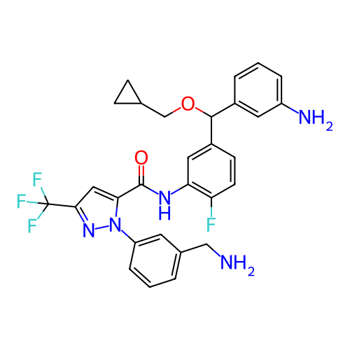 Chemical structure of BindingDB Monomer ID 416853