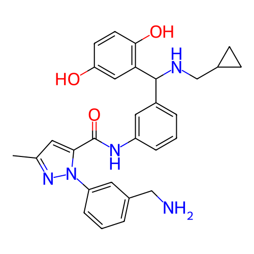 Chemical structure of BindingDB Monomer ID 416855
