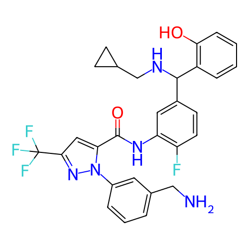 Chemical structure of BindingDB Monomer ID 416856