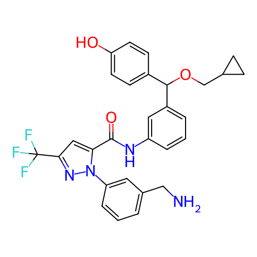 Chemical structure of BindingDB Monomer ID 416864
