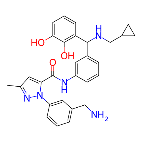 Chemical structure of BindingDB Monomer ID 416870