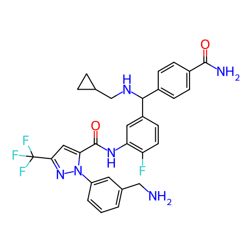Chemical structure of BindingDB Monomer ID 416873