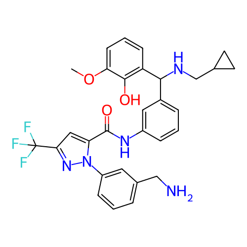 Chemical structure of BindingDB Monomer ID 416876