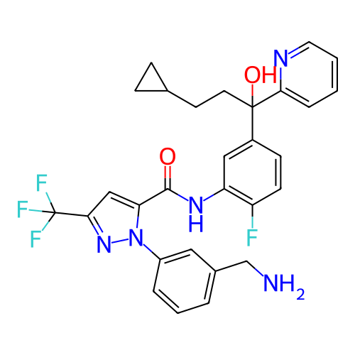 Chemical structure of BindingDB Monomer ID 416909