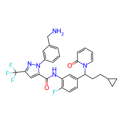 Chemical structure of BindingDB Monomer ID 416939