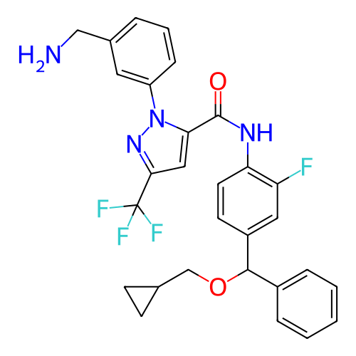 Chemical structure of BindingDB Monomer ID 416963