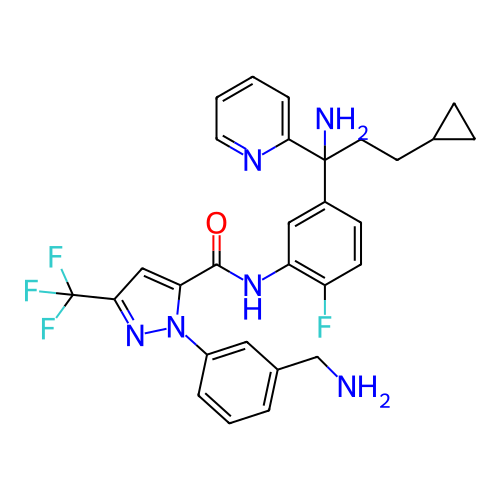 Chemical structure of BindingDB Monomer ID 416975