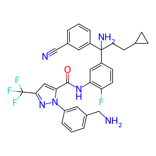 Chemical structure of BindingDB Monomer ID 416996