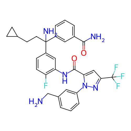 Chemical structure of BindingDB Monomer ID 417014