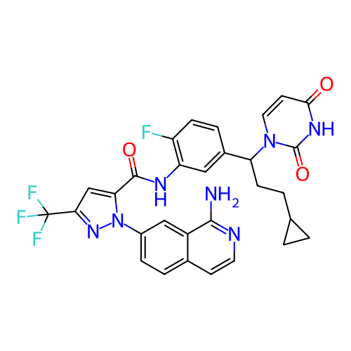 Chemical structure of BindingDB Monomer ID 417032