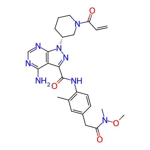 Chemical structure of BindingDB Monomer ID 417105
